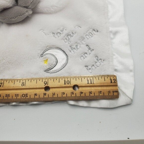 Baby Starters Elephant Lovey Security I Love You To The Moon And Back Silky - Picture 9 of 9